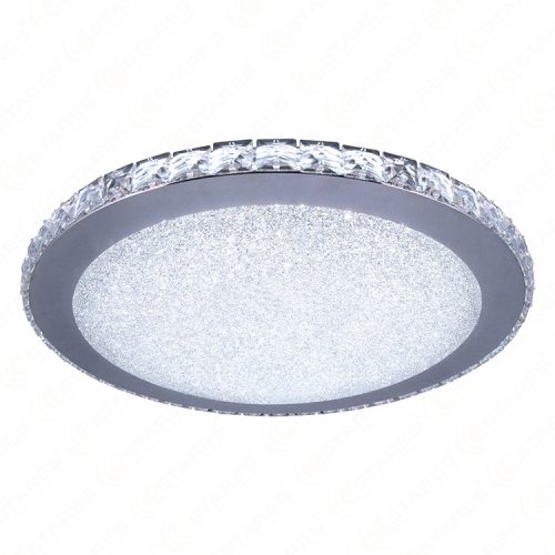 Cold White Crystal Cover Diamond Ring D515 60W LED Ceiling Light