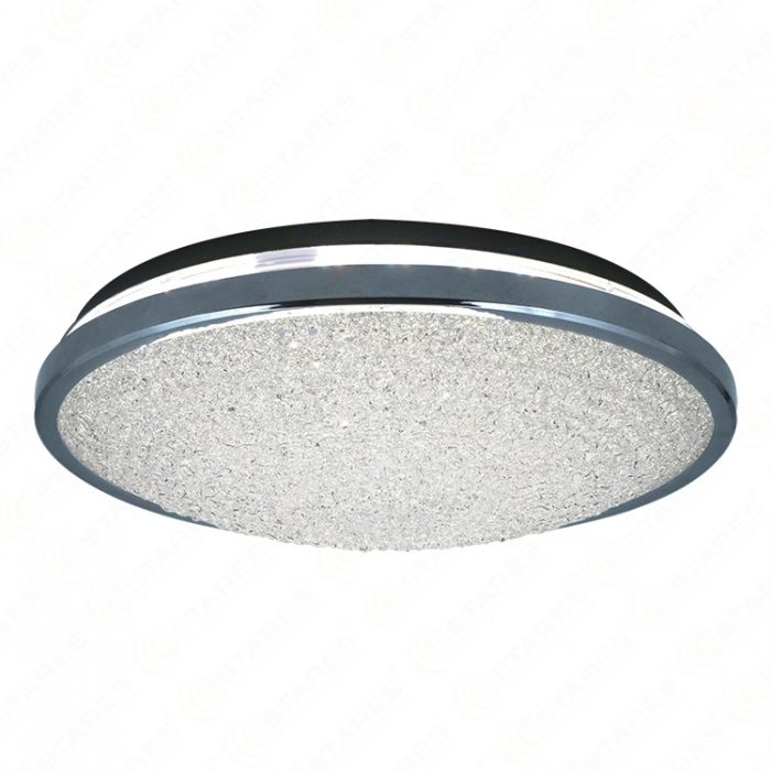 Combined Light D280 24W Bird-nest shape Crystal Effect Cover Changed 4 Mode by Switch LED Ceiling Light