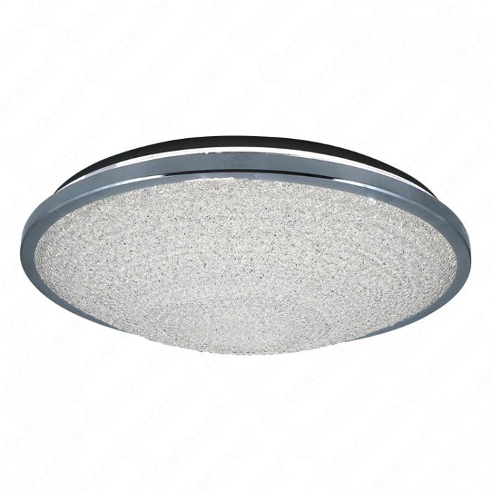 Combined Light D380 38W Changed 4 mode by Switch Bird-nest Shape Crystal Cover LED Ceiling Light