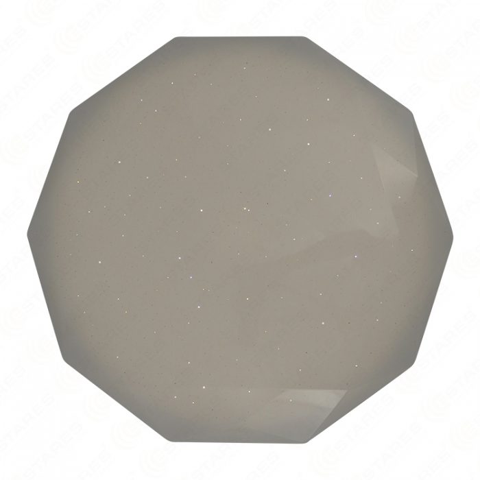 Night Light 60W D495 Diamond Shape Starry Cover LED Ceiling Light Top View
