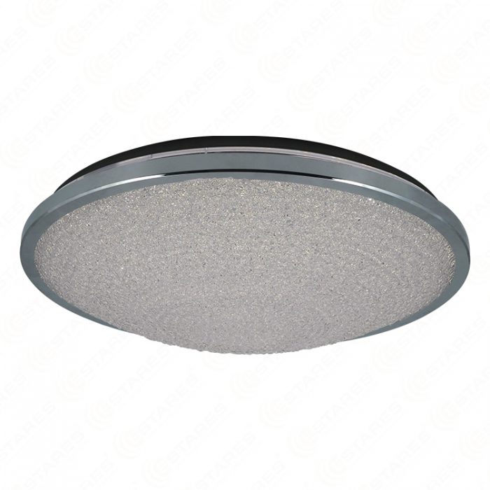 Night Light D380 38W Changed 4 mode by Switch Bird-nest Shape Crystal Cover LED Ceiling Light