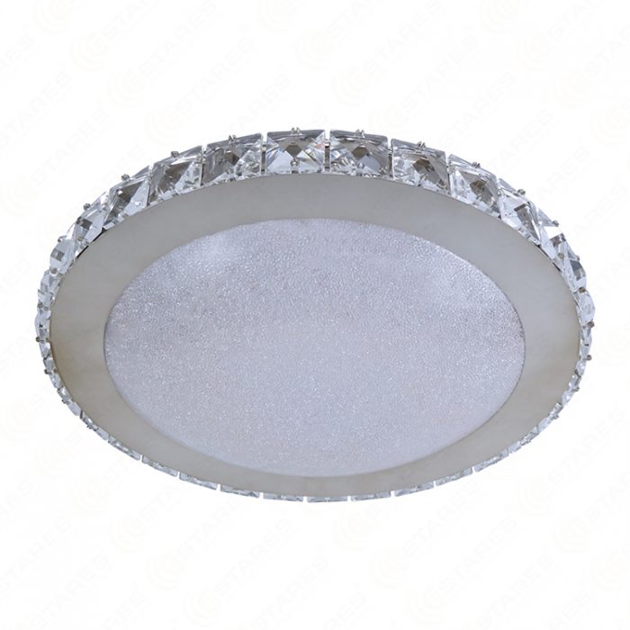 Unlit 18W Crystal Cover Diamond Ring LED Ceiling Light