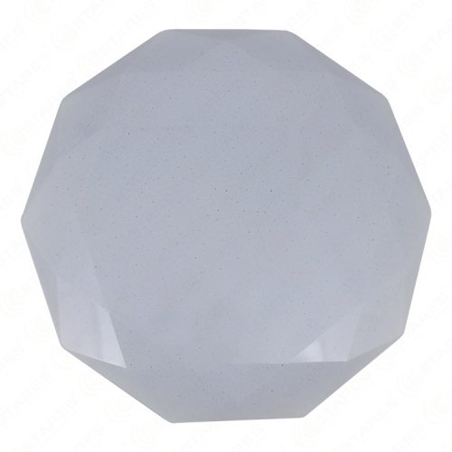 Unlit 60W D495 Diamond Shape Starry Cover LED Ceiling Light Top View
