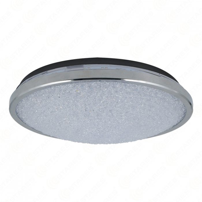 Unlit D280 24W Bird-nest shape Crystal Effect Cover Changed 4 Mode by Switch LED Ceiling Light