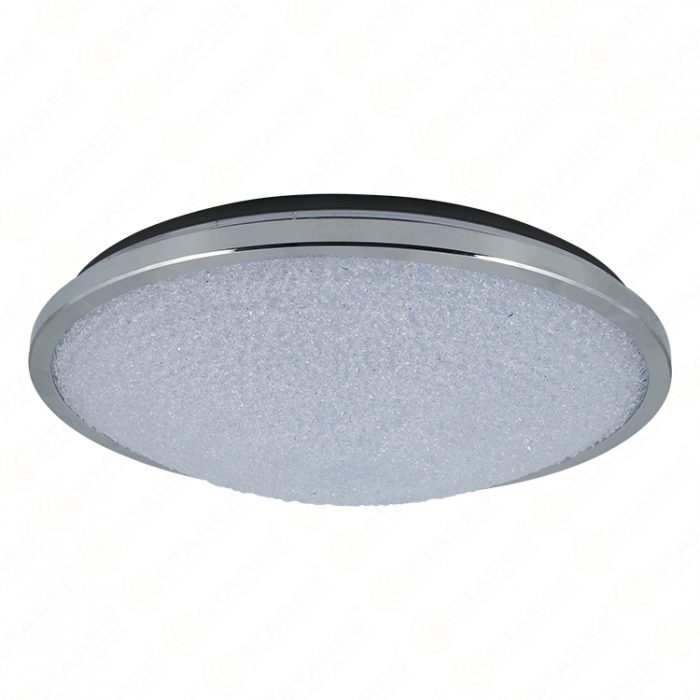 Unlit D380 38W Changed 4 mode by Switch Bird-nest Shape Crystal Cover LED Ceiling Light
