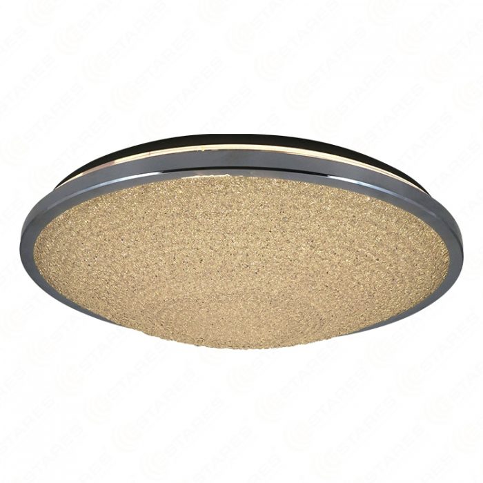 Warm White D380 38W Changed 4 mode by Switch Bird-nest Shape Crystal Cover LED Ceiling Light