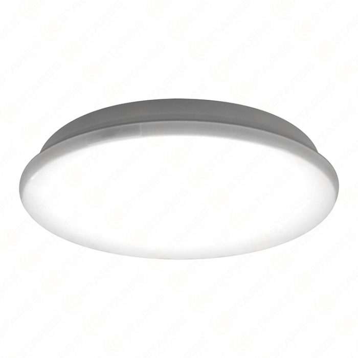 Cold White SIMPLE 10W D230 x H56 Bread Shape Milky Cover LED Ceiling Light