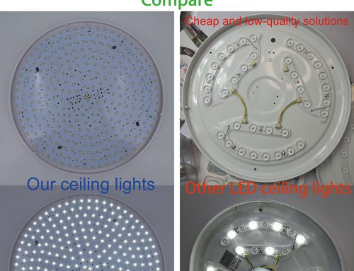 Why do our lights have better quality, brighter and more Uniform luminescence?